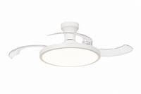 Ventilateur de plafond avec pales rétractables