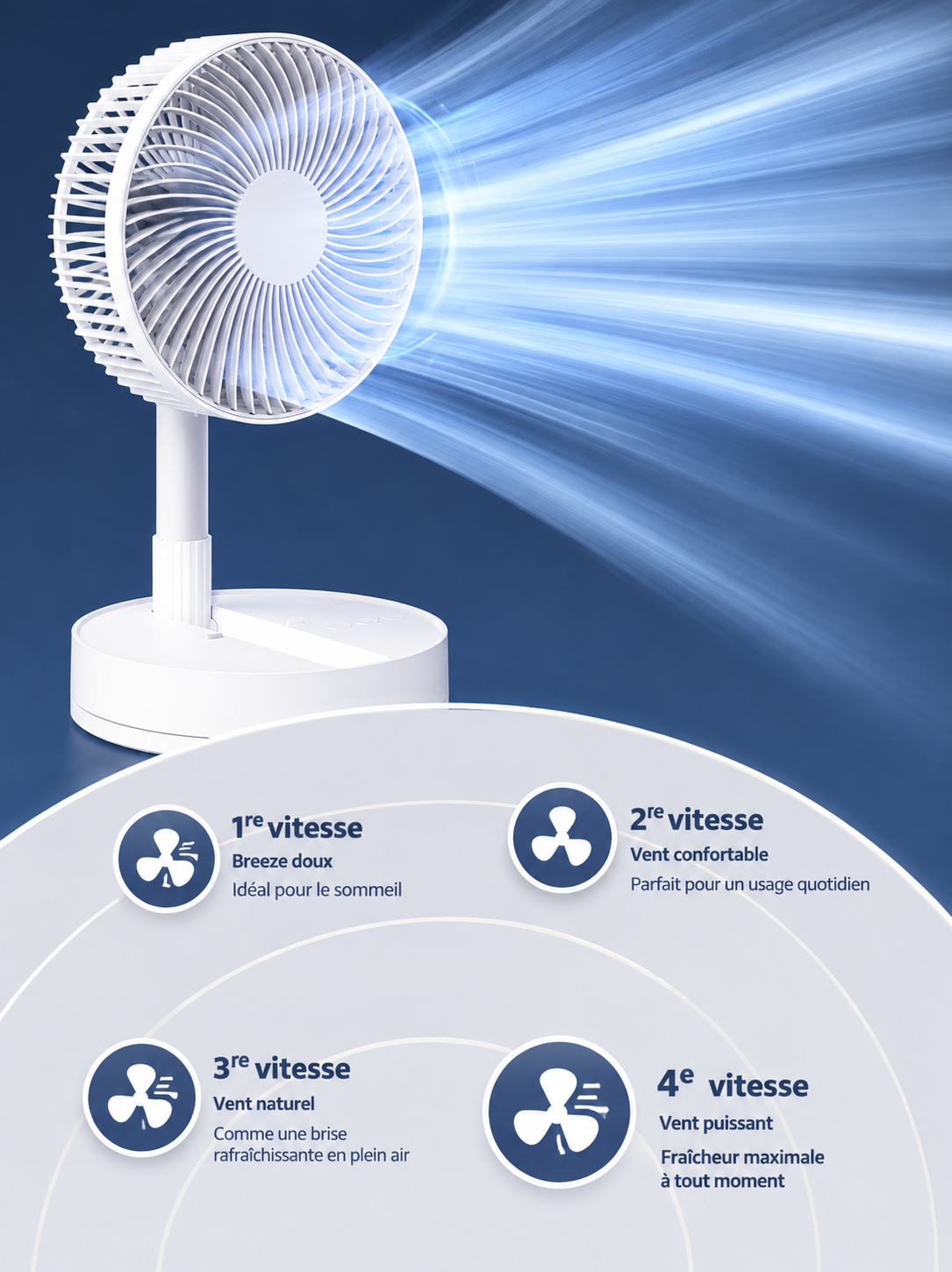 Ventilateur portable F12