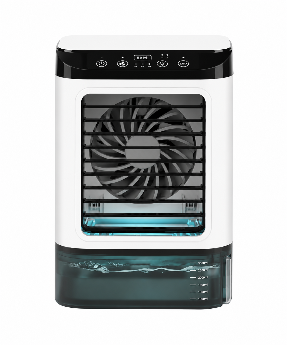 Ventilateur brumisateur d'intérieur 900 ml, 3 vitesses