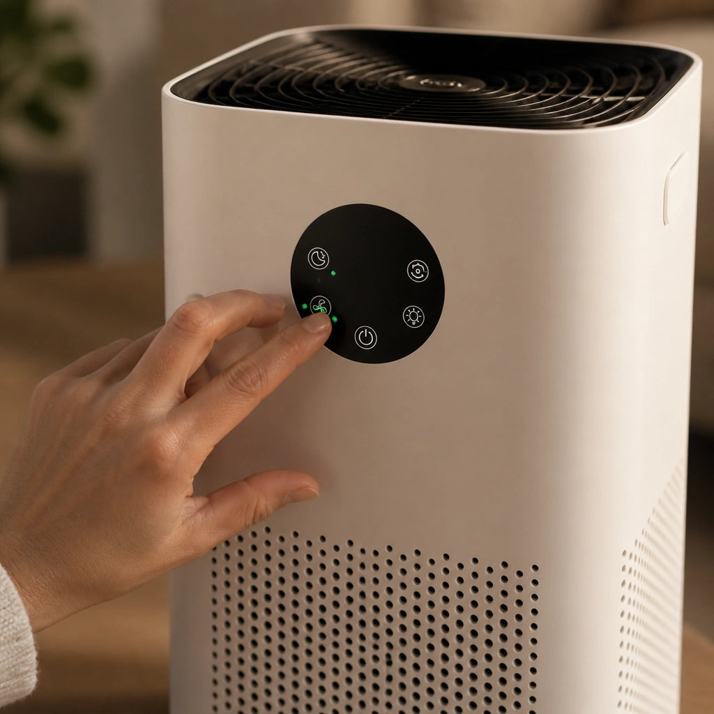 Purificateur d’air avec humidificateur intégré 2-en-1