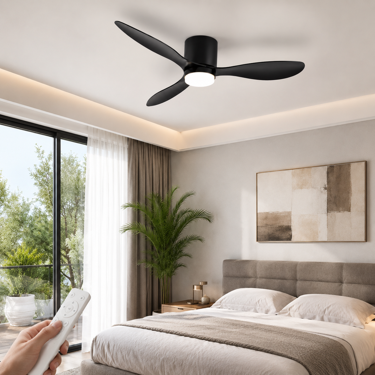 Ventilateur de plafond silencieux