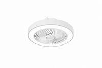 Ventilateur de plafond avec lumière LED réglable