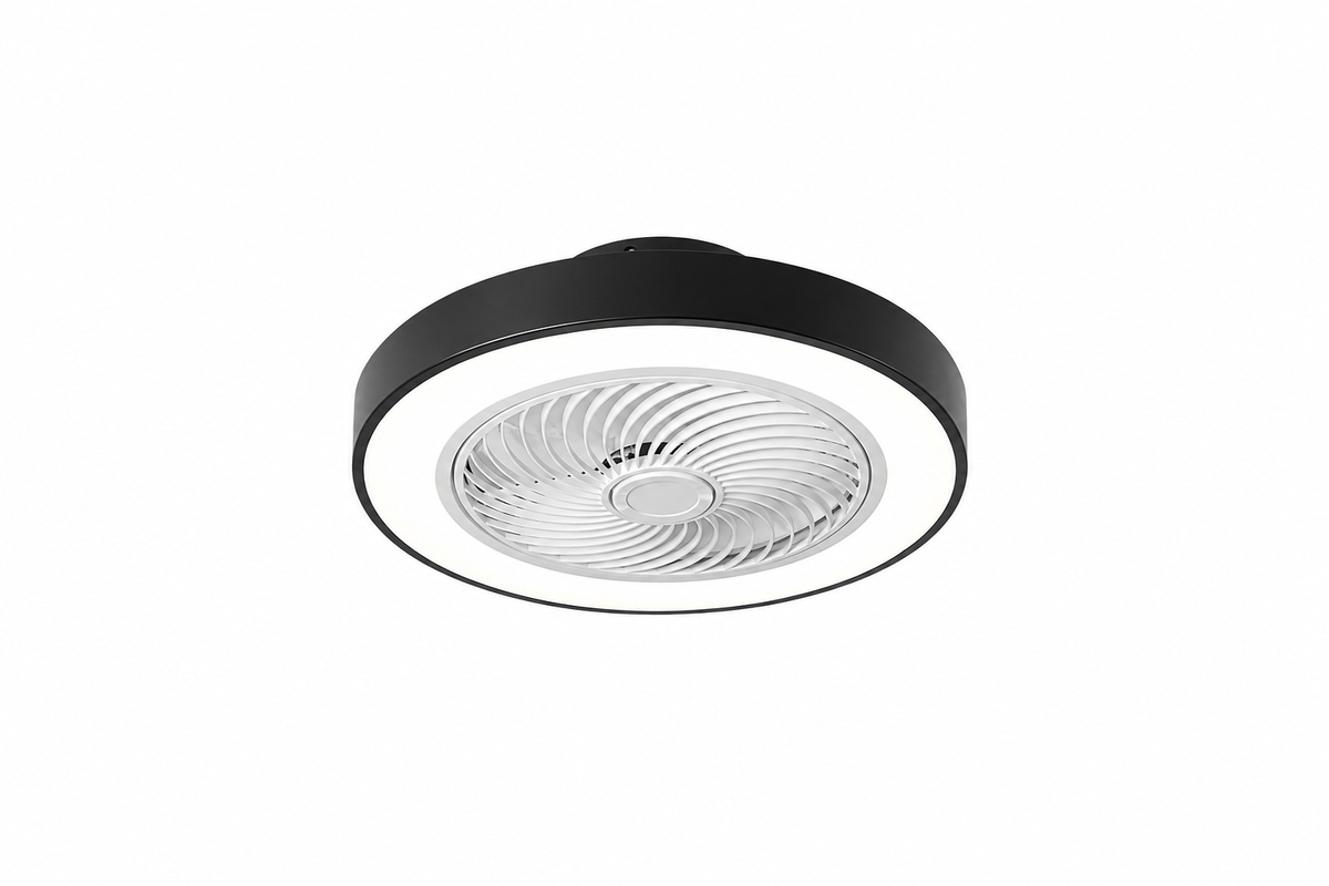 Ventilateur de plafond avec lumière LED réglable