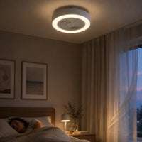 Ventilateur de plafond avec lumière LED réglable